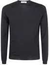 Goes Botanical Pullover Roundneck In Black