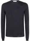 Goes Botanical Pullover Roundneck In Black