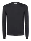 Goes Botanical Pullover Roundneck In Black