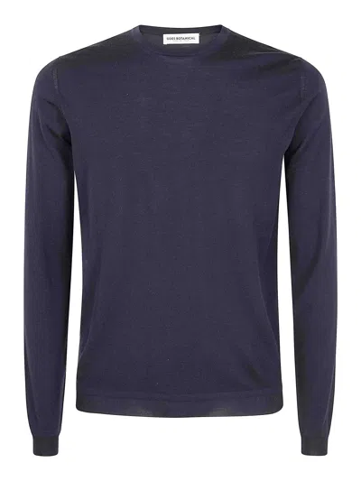 Goes Botanical Pullover Roundneck In Blue