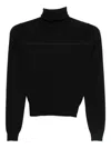Goes Botanical Pullover Mit Rollkragen In Black