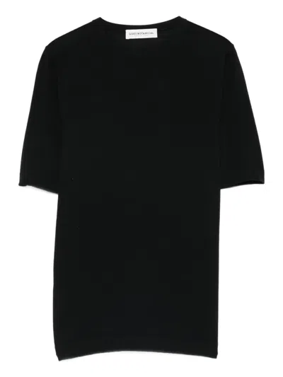 Goes Botanical Short-sleeve T-shirt In Black