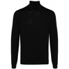 Goes Botanical Wool Sweaters In Black