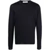 Goes Botanical Wool Sweaters In Blue