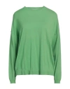 Goes Botanical Woman Sweater Green Size 4 Merino Wool