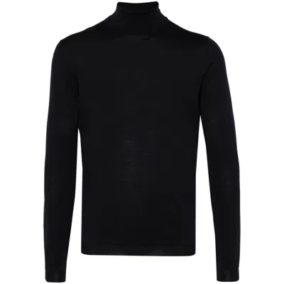 Goes Botanical Dolcevita Sweater In Blue