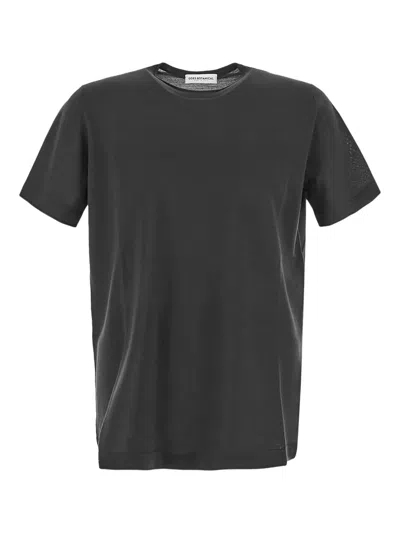 Goes Botanical Wool T-shirt In Grey