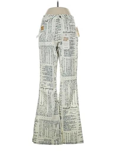 Pre-owned Gogo Casual Pants In Silver
