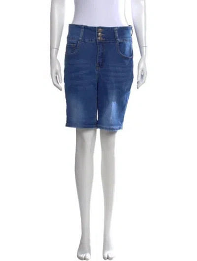 Pre-owned Gogo Knee-length Shorts In Blue