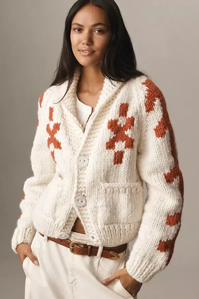 Gogo Sweaters The Heritage Wool Cardigan Sweater In Neutral