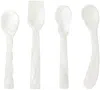 Gohar Off-white Mother Of Pearl Spoon Set, 4 Pcs In Mother Of Pearl