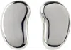 Gohar Silver Bean Cutlery Rest Set In Silver