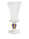 Gohar World Alexandria Stripe Wine Glass (200ml) In Transparent