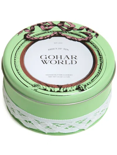 Gohar World Biscuit Tin Kerzen In Green