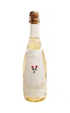 Gohar World Bottle Apron; Rondelle In White