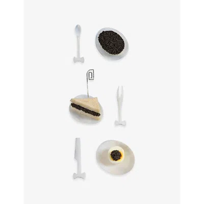 Gohar World Mother Of Pearl Bow Mother-of-pearl Serving Set