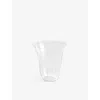 Gohar World Clear Cala Curved Water Glass 9cm In Clear