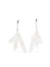Gohar World Chicken Foot Pearl Earrings