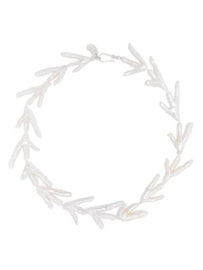 Gohar World Chicken Foot Pearl Necklace