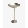 Gohar World Silver Dessert Coupe Stainless-steel Dish In Silver