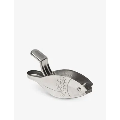 Gohar World Fish Engraved Lemon Stainless-steel Squeezer
