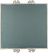 Gohar World Green & White Bow Tablecloth In Green Stripe / Champ