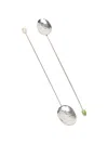 Gohar World Hammered Tableware Spoon In Silver