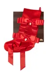 Gohar World Holiday Stocking In Red