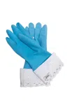 Gohar World Host Gloves; Rubber In Blue