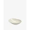 Gohar World Ite Sadaf Porcelain Bowl 25cm In White