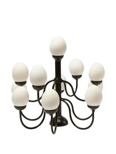 Gohar World Mini Egg Chandelier In White
