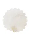 Gohar World Mother Of Pearl Scalloped Dish In Neutral