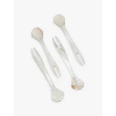 Gohar World Seafood Pick Mother-of-pearl Pick Set Mother Of Pearl