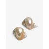 Gohar World Mother Of Pearl Shell Mother-of-pearl Napkin Rings In White