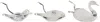 Gohar World Stainless Steel Lemon Squeezer Trio In Stainless Steel