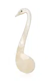 Gohar World Swan Spoon; Mother Of Pearl In Multi