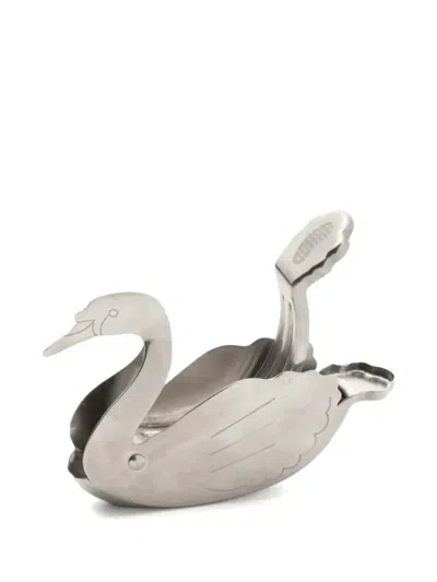 Gohar World Swan-shaped Lemon Squeezer In Silver