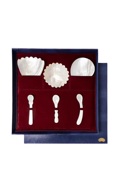 Gohar World - The Mother Of All Pearls Serving Set - Multi