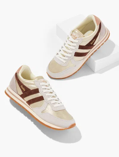 Gola Daytona Blaze Sneaker In Neutral