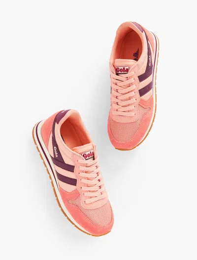 Gola Â® Daytona Sneakers - Pearl Pink/clay/wine - 10m Talbots In Pearl Pink,clay,wine