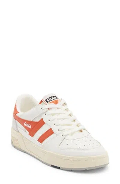 Gola Allcourt Trainer Low Top Sneaker In White