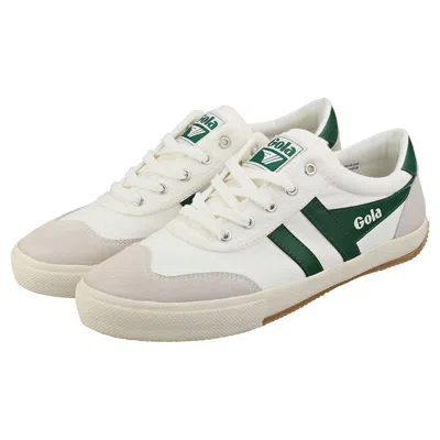 Gola Badminton Cma548wn Sneakers Men's Us 9 White Green Trainers Shoes Khd2394