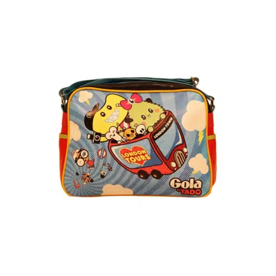 Gola Blue Fabric Women's Handbag In Multi