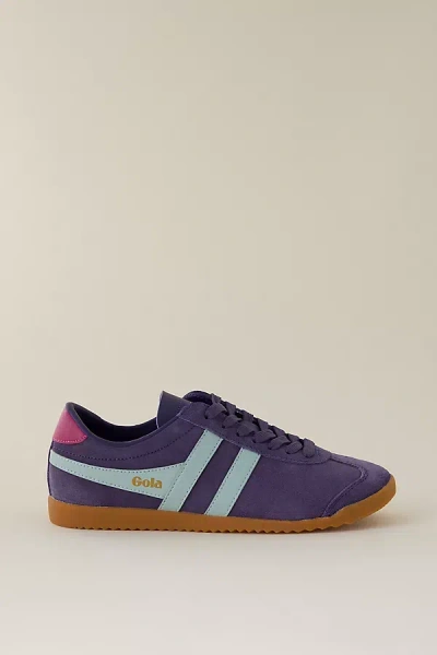 Gola Bullet Suede Trainers In Purple