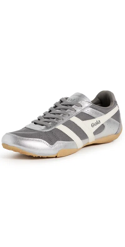 Gola Cascade Glimmer Sneakers Grey/silver/gum In Gray