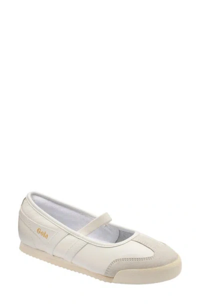 Gola Celestra Leather Mary Jane Sneaker In White
