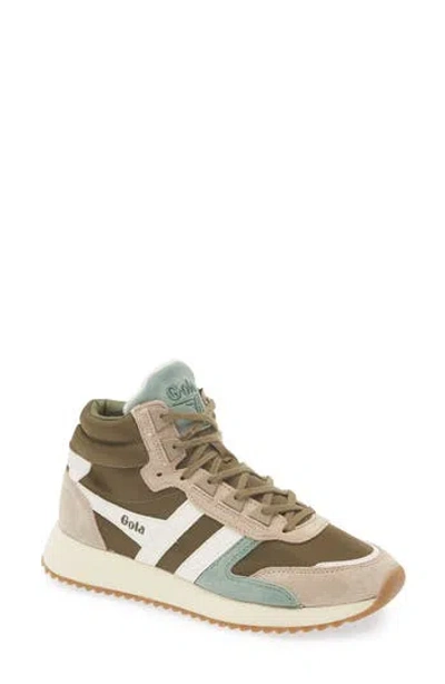 Gola Chicago High Top Sneaker In Multi