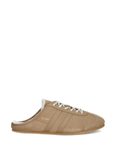 Gola Cleora Summit Lace-up Backless Sneakers In Brown