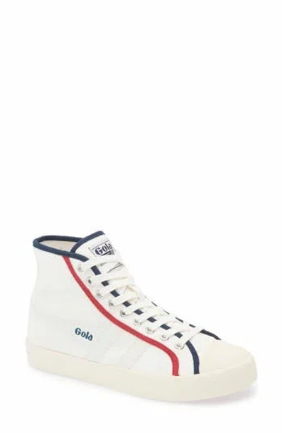 Gola Coaster Smash High Top Sneaker In Multi