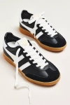 Gola Cyclone Leather Sneakers In Black